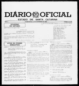 Diário Oficial do Estado de Santa Catarina. Ano 51. N° 12550 de 18/09/1984