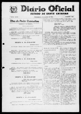 Diário Oficial do Estado de Santa Catarina. Ano 30. N° 7308 de 11/06/1963
