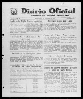 Diário Oficial do Estado de Santa Catarina. Ano 29. N° 7221 de 29/01/1963