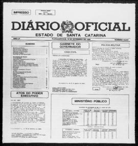 Diário Oficial do Estado de Santa Catarina. Ano 55. N° 14027 de 10/09/1990