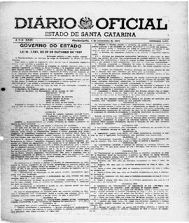Diário Oficial do Estado de Santa Catarina. Ano 24. Nº 5971 de 04/11/1957