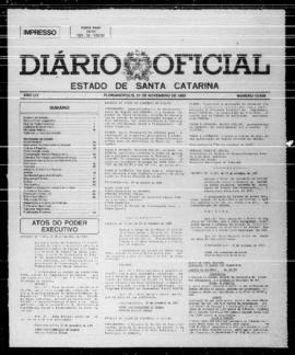 Diário Oficial do Estado de Santa Catarina. Ano 54. N° 13828 de 21/11/1989