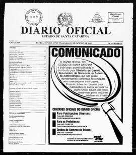 Diário Oficial do Estado de Santa Catarina. Ano 74. N° 18524 de 12/01/2009