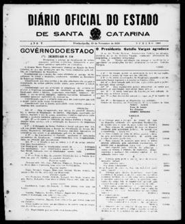 Diário Oficial do Estado de Santa Catarina. Ano 5. N° 1360 de 29/11/1938