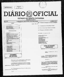 Diário Oficial do Estado de Santa Catarina. Ano 67. N° 16421 de 26/05/2000