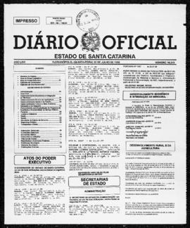 Diário Oficial do Estado de Santa Catarina. Ano 66. N° 16213 de 22/07/1999