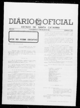 Diário Oficial do Estado de Santa Catarina. Ano 47. N° 11762 de 13/07/1981