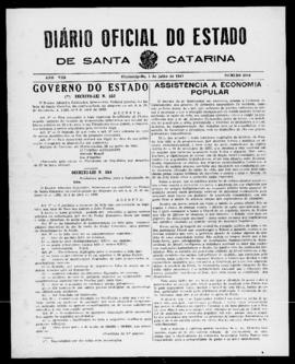 Diário Oficial do Estado de Santa Catarina. Ano 8. N° 2044 de 01/07/1941