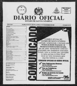 Diário Oficial do Estado de Santa Catarina. Ano 75. N° 18749 de 10/12/2009