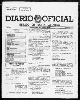 Diário Oficial do Estado de Santa Catarina. Ano 55. N° 14119 de 28/01/1991
