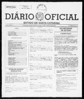 Diário Oficial do Estado de Santa Catarina. Ano 68. N° 16731 de 24/08/2001