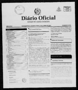 Diário Oficial do Estado de Santa Catarina. Ano 77. N° 19115 de 22/06/2011