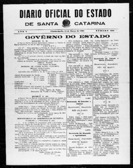 Diário Oficial do Estado de Santa Catarina. Ano 5. N° 1159 de 14/03/1938