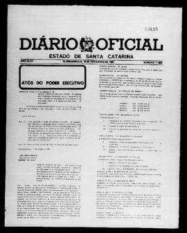Diário Oficial do Estado de Santa Catarina. Ano 47. N° 11850 de 18/11/1981