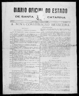 Diário Oficial do Estado de Santa Catarina. Ano 1. N° 110 de 20/07/1934