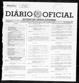 Diário Oficial do Estado de Santa Catarina. Ano 68. N° 16770 de 22/10/2001