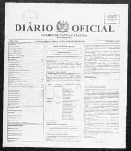 Diário Oficial do Estado de Santa Catarina. Ano 71. N° 17425 de 29/06/2004