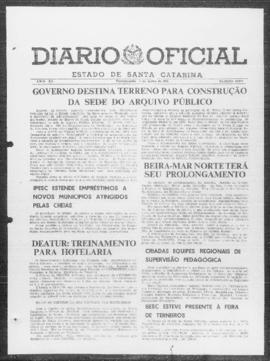 Diário Oficial do Estado de Santa Catarina. Ano 40. N° 10001 de 03/06/1974
