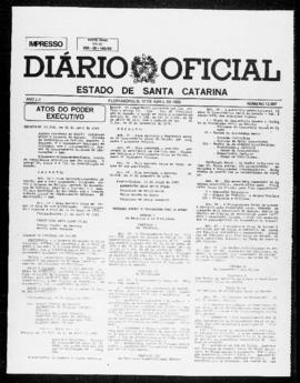 Diário Oficial do Estado de Santa Catarina. Ano 52. N° 12687 de 12/04/1985