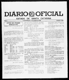 Diário Oficial do Estado de Santa Catarina. Ano 51. N° 12529 de 17/08/1984