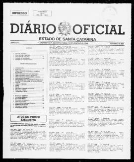 Diário Oficial do Estado de Santa Catarina. Ano 65. N° 16084 de 13/01/1999