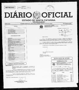 Diário Oficial do Estado de Santa Catarina. Ano 69. N° 16952 de 22/07/2002