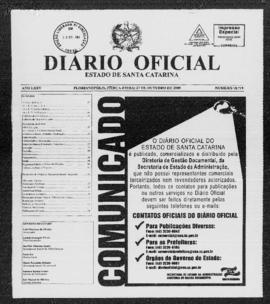 Diário Oficial do Estado de Santa Catarina. Ano 75. N° 18719 de 27/10/2009
