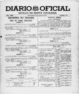 Diário Oficial do Estado de Santa Catarina. Ano 23. N° 5784 de 25/01/1957