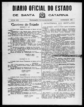Diário Oficial do Estado de Santa Catarina. Ano 3. N° 828 de 09/01/1937