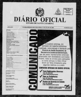Diário Oficial do Estado de Santa Catarina. Ano 75. N° 18645 de 13/07/2009
