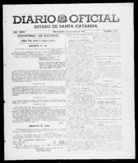 Diário Oficial do Estado de Santa Catarina. Ano 27. N° 6693 de 02/12/1960