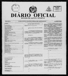 Diário Oficial do Estado de Santa Catarina. Ano 76. N° 18901 de 02/08/2010