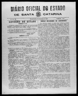 Diário Oficial do Estado de Santa Catarina. Ano 9. N° 2394 de 04/12/1942