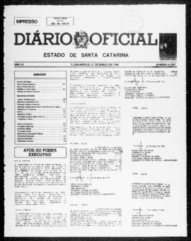 Diário Oficial do Estado de Santa Catarina. Ano 61. N° 14897 de 21/03/1994