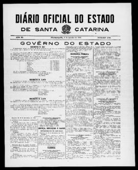 Diário Oficial do Estado de Santa Catarina. Ano 11. N° 2894 de 04/01/1945