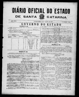 Diário Oficial do Estado de Santa Catarina. Ano 17. N° 4350 de 29/01/1951