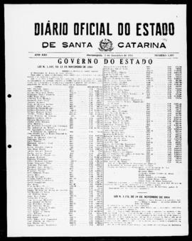 Diário Oficial do Estado de Santa Catarina. Ano 21. N° 5267 de 02/12/1954