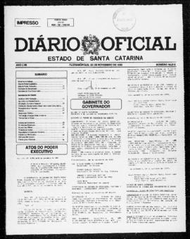 Diário Oficial do Estado de Santa Catarina. Ano 58. N° 14816 de 22/11/1993
