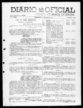 Diário Oficial do Estado de Santa Catarina. Ano 31. N° 7618 de 12/08/1964