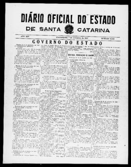 Diário Oficial do Estado de Santa Catarina. Ano 14. N° 3584 de 07/11/1947