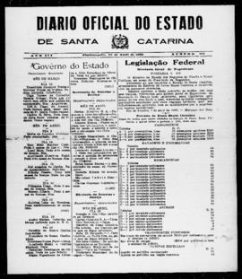 Diário Oficial do Estado de Santa Catarina. Ano 3. N° 621 de 23/04/1936