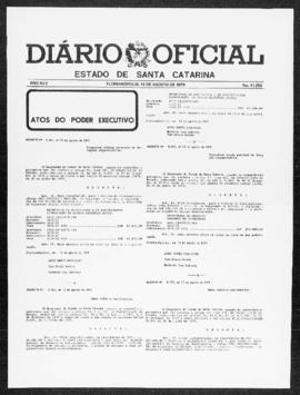 Diário Oficial do Estado de Santa Catarina. Ano 45. N° 11292 de 14/08/1979
