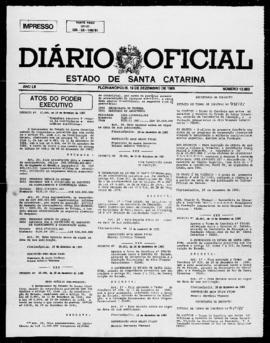 Diário Oficial do Estado de Santa Catarina. Ano 52. N° 12860 de 19/12/1985