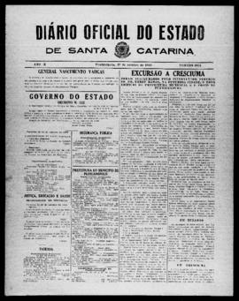 Diário Oficial do Estado de Santa Catarina. Ano 10. N° 2612 de 27/10/1943