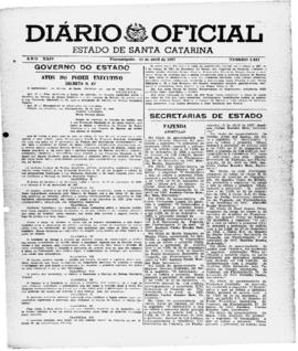 Diário Oficial do Estado de Santa Catarina. Ano 24. N° 5841 de 25/04/1957