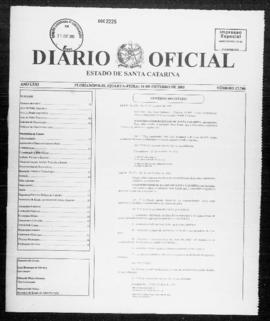 Diário Oficial do Estado de Santa Catarina. Ano 71. N° 17746 de 19/10/2005
