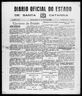 Diário Oficial do Estado de Santa Catarina. Ano 3. N° 691 de 21/07/1936