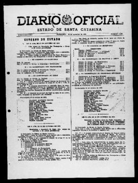 Diário Oficial do Estado de Santa Catarina. Ano 38. N° 9622 de 20/11/1972