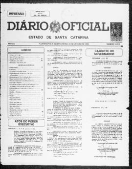 Diário Oficial do Estado de Santa Catarina. Ano 61. N° 15111 de 25/01/1995