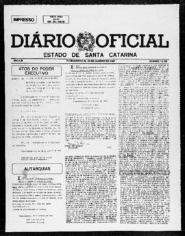 Diário Oficial do Estado de Santa Catarina. Ano 53. N° 13129 de 22/01/1987